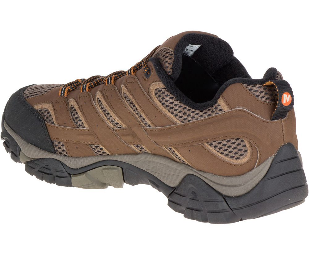 Merrell Hiking Shoes Brown - Moab 2 GORE -TEX® Wide Width - Mens 20VQWRUBL